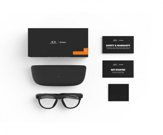 Смарт-очки Oakley Meta HSTN Black Lens color: Clear